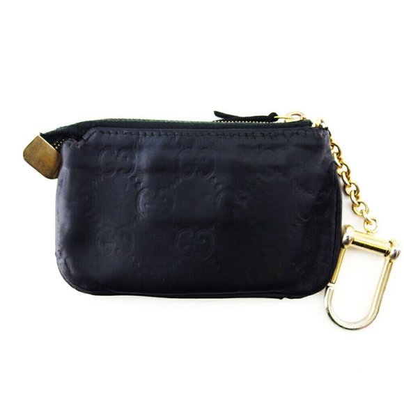Authenticity guaranteed  USED GUCCI Coin Case Gucci Ma Leather - Picture 1 of 10